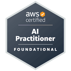 AWS Certified AI Practitioner badge
